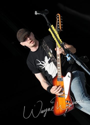 Theory Of A Dead Man at Catch the Fever festival grounds Pryor, OK on May 30, 2010 &mdash; concert photo by Wayne Dennon