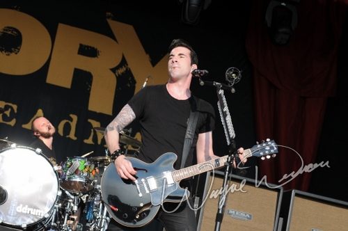 Theory Of A Dead Man at Catch the Fever festival grounds Pryor, OK on May 30, 2010 &mdash; concert photo by Wayne Dennon
