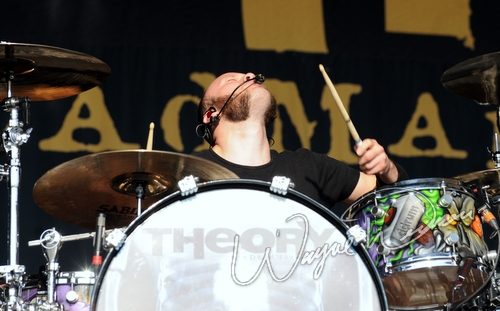 Theory Of A Dead Man at Catch the Fever festival grounds Pryor, OK on May 30, 2010 &mdash; concert photo by Wayne Dennon