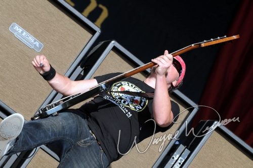 Theory Of A Dead Man at Catch the Fever festival grounds Pryor, OK on May 30, 2010 &mdash; concert photo by Wayne Dennon