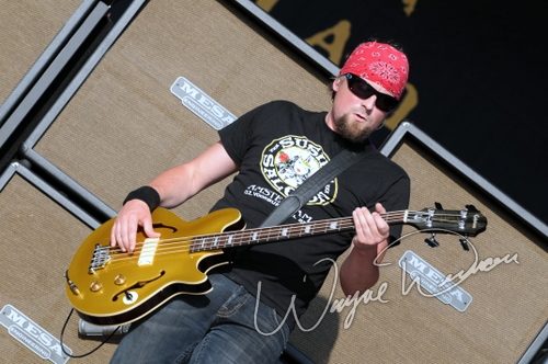 Theory Of A Dead Man at Catch the Fever festival grounds Pryor, OK on May 30, 2010 &mdash; concert photo by Wayne Dennon