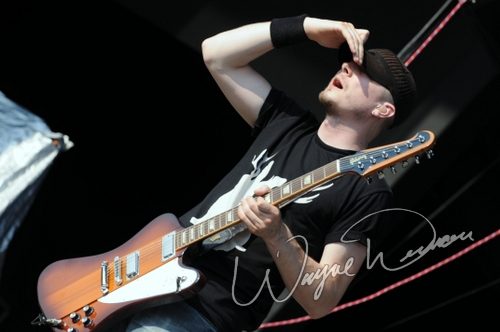 Theory Of A Dead Man at Catch the Fever festival grounds Pryor, OK on May 30, 2010 &mdash; concert photo by Wayne Dennon