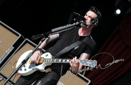 Theory Of A Dead Man at Catch the Fever festival grounds Pryor, OK on May 30, 2010 &mdash; concert photo by Wayne Dennon