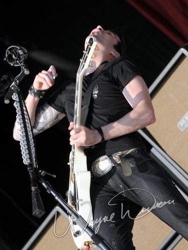 Theory Of A Dead Man at Catch the Fever festival grounds Pryor, OK on May 30, 2010 &mdash; concert photo by Wayne Dennon