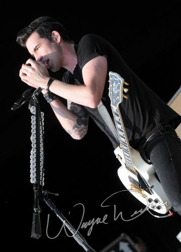 Theory Of A Dead Man at Catch the Fever festival grounds Pryor, OK on May 30, 2010 &mdash; concert photo by Wayne Dennon