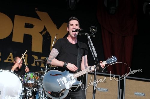Theory Of A Dead Man at Catch the Fever festival grounds Pryor, OK on May 30, 2010 &mdash; concert photo by Wayne Dennon