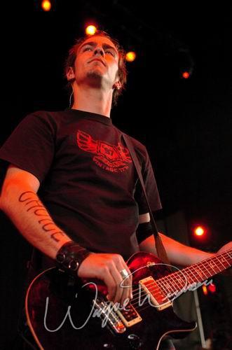 Three Days Grace at Riverbend Music Center Cincinnati, OH on July 7, 2004 &mdash; concert photo by Wayne Dennon
