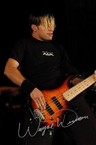 Three Days Grace at Riverbend Music Center Cincinnati, OH on July 7, 2004 &mdash; concert photo by Wayne Dennon