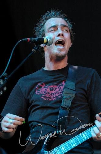 Three Days Grace at Riverbend Music Center Cincinnati, OH on July 7, 2004 &mdash; concert photo by Wayne Dennon