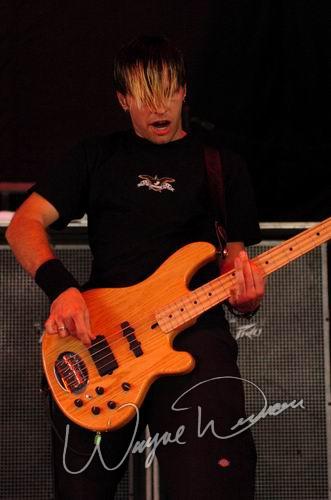 Three Days Grace at Riverbend Music Center Cincinnati, OH on July 7, 2004 &mdash; concert photo by Wayne Dennon