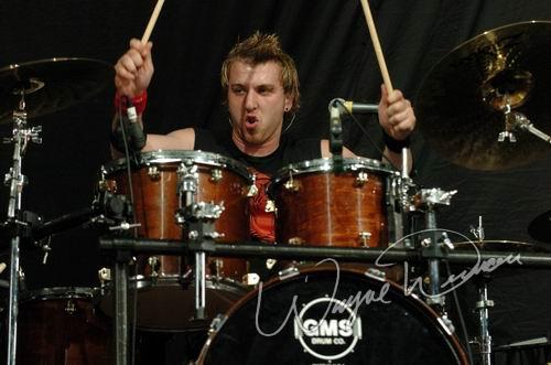 Three Days Grace at Riverbend Music Center Cincinnati, OH on July 7, 2004 &mdash; concert photo by Wayne Dennon
