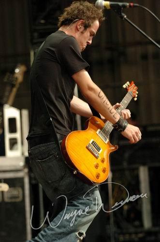 Three Days Grace at Riverbend Music Center Cincinnati, OH on July 7, 2004 &mdash; concert photo by Wayne Dennon