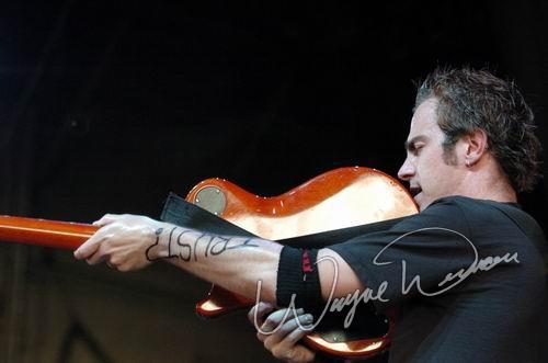 Three Days Grace at Riverbend Music Center Cincinnati, OH on July 7, 2004 &mdash; concert photo by Wayne Dennon