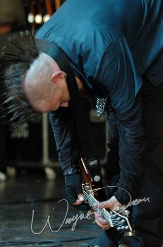 Three Days Grace at Riverbend Music Center Cincinnati, OH on July 7, 2004 &mdash; concert photo by Wayne Dennon