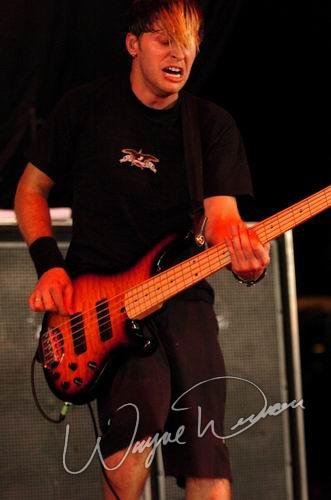 Three Days Grace at Riverbend Music Center Cincinnati, OH on July 7, 2004 &mdash; concert photo by Wayne Dennon