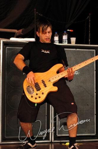 Three Days Grace at Riverbend Music Center Cincinnati, OH on July 7, 2004 &mdash; concert photo by Wayne Dennon