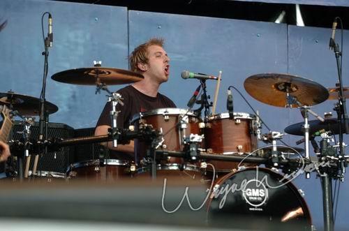 Three Days Grace at Rolling Rock Town Fair Latrobe, PA on July 31, 2004 &mdash; concert photo by Wayne Dennon