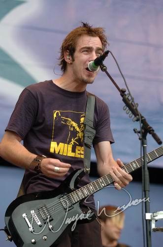 Three Days Grace at Rolling Rock Town Fair Latrobe, PA on July 31, 2004 &mdash; concert photo by Wayne Dennon
