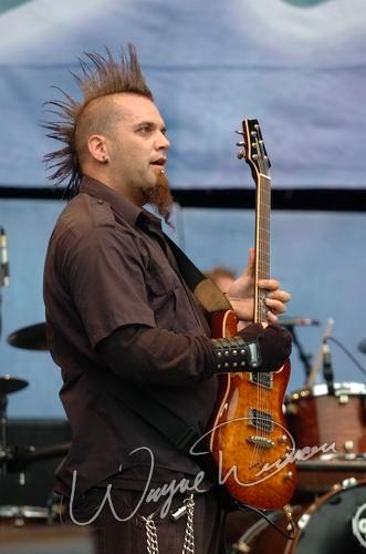 Three Days Grace at Rolling Rock Town Fair Latrobe, PA on July 31, 2004 &mdash; concert photo by Wayne Dennon
