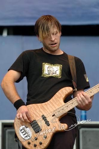 Three Days Grace at Rolling Rock Town Fair Latrobe, PA on July 31, 2004 &mdash; concert photo by Wayne Dennon
