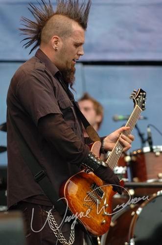 Three Days Grace at Rolling Rock Town Fair Latrobe, PA on July 31, 2004 &mdash; concert photo by Wayne Dennon