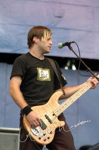 Three Days Grace at Rolling Rock Town Fair Latrobe, PA on July 31, 2004 &mdash; concert photo by Wayne Dennon