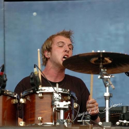 Three Days Grace at Rolling Rock Town Fair Latrobe, PA on July 31, 2004 &mdash; concert photo by Wayne Dennon