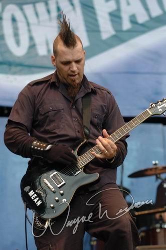 Three Days Grace at Rolling Rock Town Fair Latrobe, PA on July 31, 2004 &mdash; concert photo by Wayne Dennon