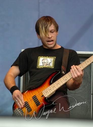 Three Days Grace at Rolling Rock Town Fair Latrobe, PA on July 31, 2004 &mdash; concert photo by Wayne Dennon