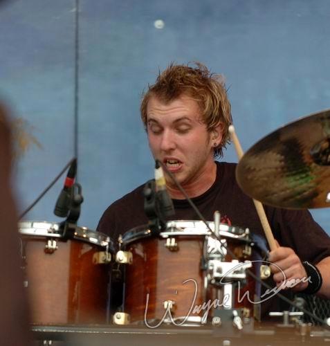 Three Days Grace at Rolling Rock Town Fair Latrobe, PA on July 31, 2004 &mdash; concert photo by Wayne Dennon