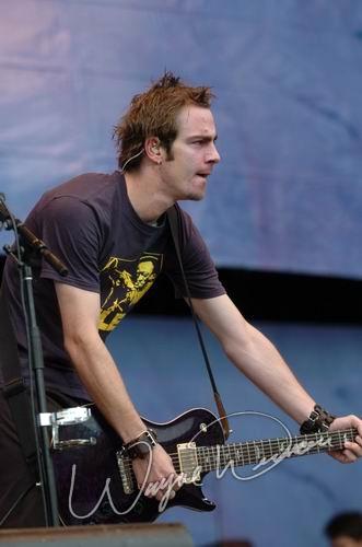 Three Days Grace at Rolling Rock Town Fair Latrobe, PA on July 31, 2004 &mdash; concert photo by Wayne Dennon