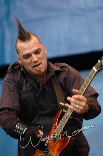 Three Days Grace at Rolling Rock Town Fair Latrobe, PA on July 31, 2004 &mdash; concert photo by Wayne Dennon