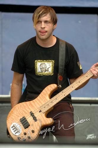 Three Days Grace at Rolling Rock Town Fair Latrobe, PA on July 31, 2004 &mdash; concert photo by Wayne Dennon