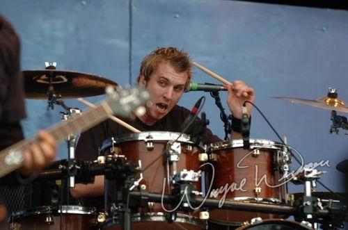 Three Days Grace at Rolling Rock Town Fair Latrobe, PA on July 31, 2004 &mdash; concert photo by Wayne Dennon