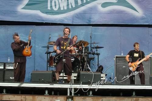 Three Days Grace at Rolling Rock Town Fair Latrobe, PA on July 31, 2004 &mdash; concert photo by Wayne Dennon