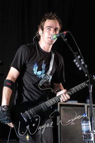Three Days Grace at Riverbend Music Center Cincinnati, OH on August 2, 2004 &mdash; concert photo by Wayne Dennon