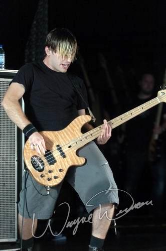 Three Days Grace at Riverbend Music Center Cincinnati, OH on August 2, 2004 &mdash; concert photo by Wayne Dennon