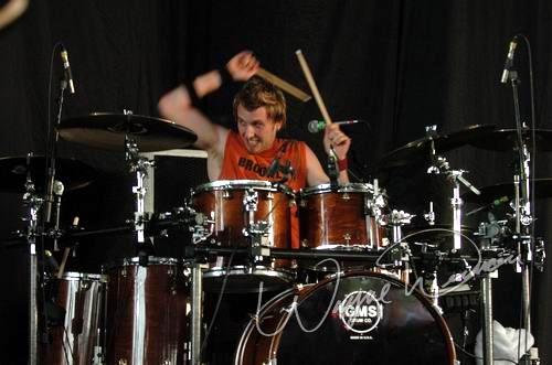 Three Days Grace at Riverbend Music Center Cincinnati, OH on August 2, 2004 &mdash; concert photo by Wayne Dennon