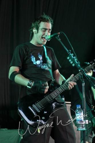 Three Days Grace at Riverbend Music Center Cincinnati, OH on August 2, 2004 &mdash; concert photo by Wayne Dennon