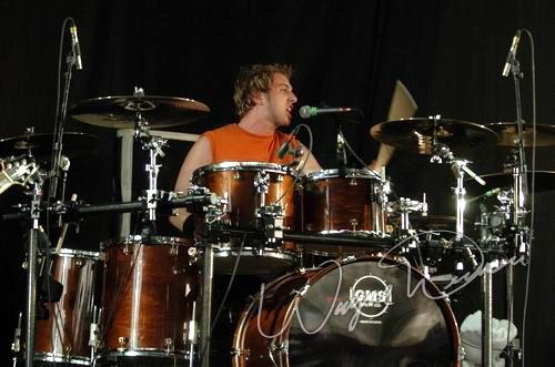 Three Days Grace at Riverbend Music Center Cincinnati, OH on August 2, 2004 &mdash; concert photo by Wayne Dennon