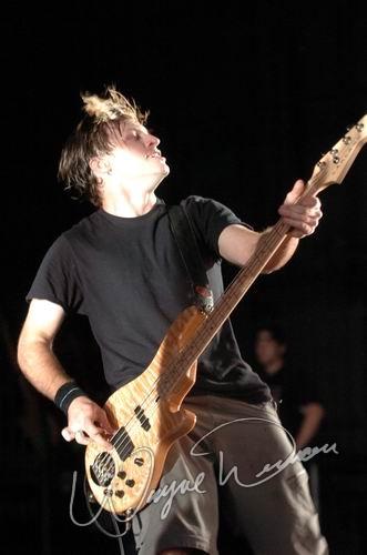 Three Days Grace at Riverbend Music Center Cincinnati, OH on August 2, 2004 &mdash; concert photo by Wayne Dennon
