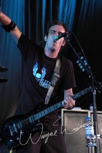 Three Days Grace at Riverbend Music Center Cincinnati, OH on August 2, 2004 &mdash; concert photo by Wayne Dennon