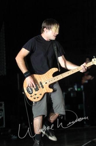 Three Days Grace at Riverbend Music Center Cincinnati, OH on August 2, 2004 &mdash; concert photo by Wayne Dennon