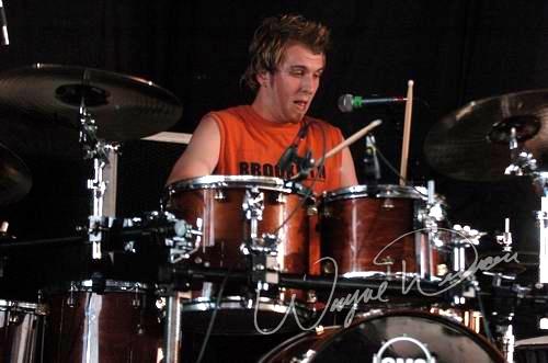 Three Days Grace at Riverbend Music Center Cincinnati, OH on August 2, 2004 &mdash; concert photo by Wayne Dennon
