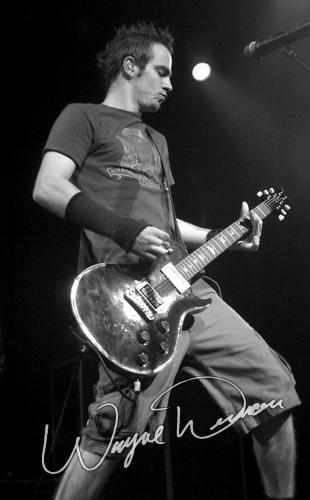 Three Days Grace at Bogart's Cincinnati, OH on November 12, 2004 &mdash; concert photo by Wayne Dennon