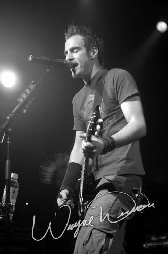 Three Days Grace at Bogart's Cincinnati, OH on November 12, 2004 &mdash; concert photo by Wayne Dennon