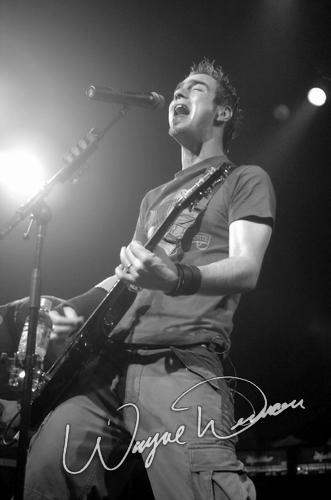 Three Days Grace at Bogart's Cincinnati, OH on November 12, 2004 &mdash; concert photo by Wayne Dennon