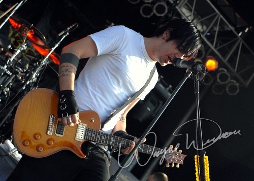Three Days Grace at Montgomery Co. Fairgrounds Dayton, OH on September 17, 2006 &mdash; concert photo by Wayne Dennon
