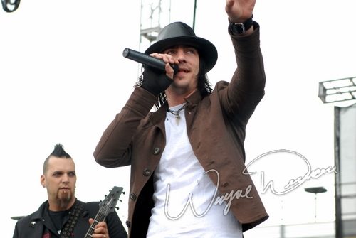 Three Days Grace at Columbus Crew Stadium Columbus, OH on May 19, 2007 &mdash; concert photo by Wayne Dennon