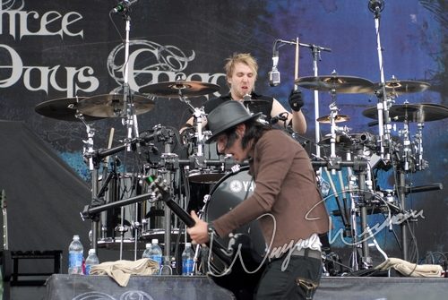 Three Days Grace at Columbus Crew Stadium Columbus, OH on May 19, 2007 &mdash; concert photo by Wayne Dennon